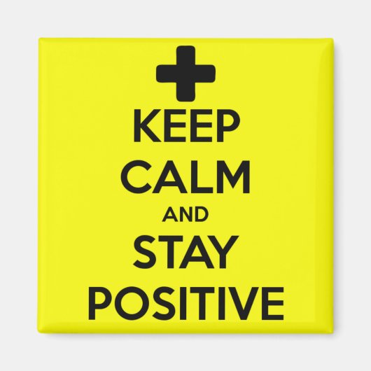 AIMANT GARDER CALME ET RESTER POSITIF (Devant)
