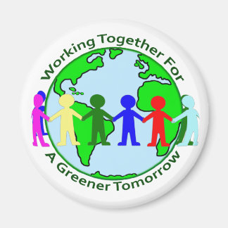 Aimant Garder l'aimant vert