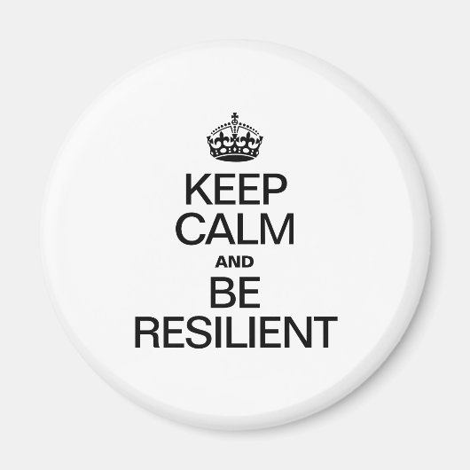 AIMANT GARDER LE CALME ET ÊTRE RÉSILIÉ (Devant)