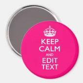 AIMANT GARDEZ LE CALME ET FAITES ROSER FACILEMENT VOTRE T (Recto/Verso)