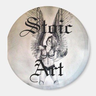 Aimant Gardien 1, stoïque, art