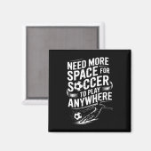 Aimant Gardien de but, Besoin de plus d'espace pour jouer (Recto/Verso)