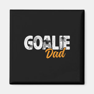 Aimant Gardien de hockey sur glace Papa d'un gardien de b