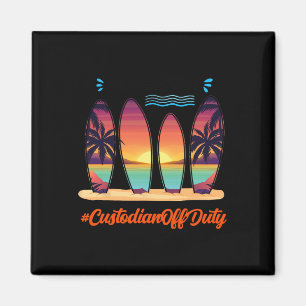 Aimant Gardien Hors Service Heure D'Été Fin De L'Année Sc