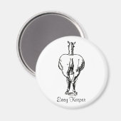 Aimant Gardien simple (Recto/Verso)