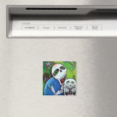 Aimant Gardiens de chats à sucre (In Situ (Lave-vaisselle))