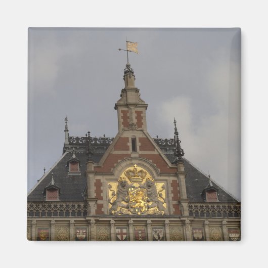 Aimant Gare centrale, Amsterdam (Devant)