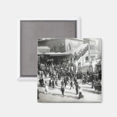 Aimant Gare de Broad Street, Londres, vers 1890 (Recto/Verso)