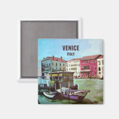 Aimant Gare de Vaporetto à Venise (Recto/Verso)