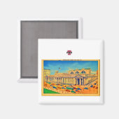 Aimant Gare Penn de Pennsylvanie à New York (Recto/Verso)