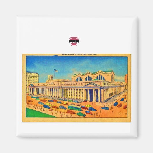 Aimant Gare Penn de Pennsylvanie à New York (Devant)