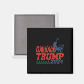 Aimant Garge Pour Trump 2024 (Recto/Verso)