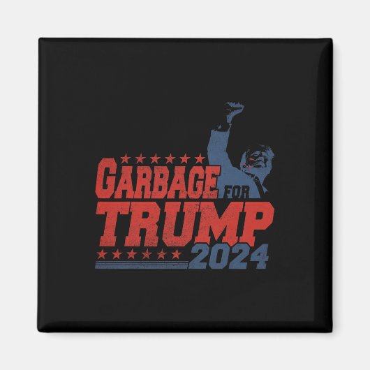 Aimant Garge Pour Trump 2024 (Devant)
