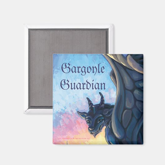 Aimant Gargoyle Guardian (Recto/Verso)