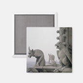 Aimant Gargoyles sur la balustrade de la Grande (Recto/Verso)