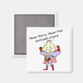 Aimant Garlicman (Recto/Verso)