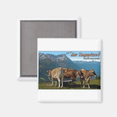 Aimant Garmisch - Hallo de Zugspitze! (Recto/Verso)