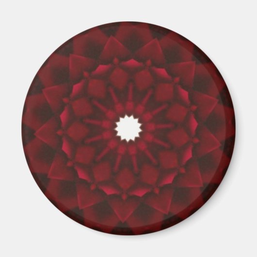Aimant Garnet Kaleidoscope (Devant)