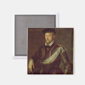 Aimant Gaspard II de l'amiral de Coligny (Recto/Verso)