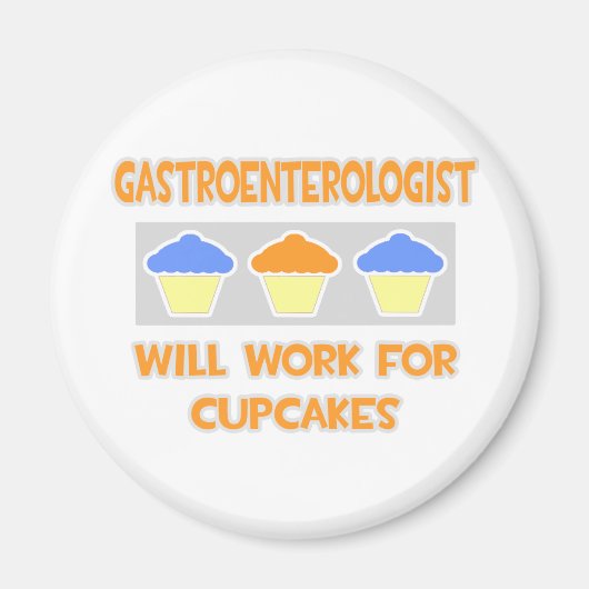 Aimant Gastroentérologue ... Fonctionnera Pour Les Cupcak (Devant)