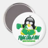 Aimant Gastroparesis Lutter contre le pingouin (Recto/Verso)