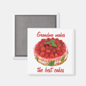 Aimant gâteau (Recto/Verso)