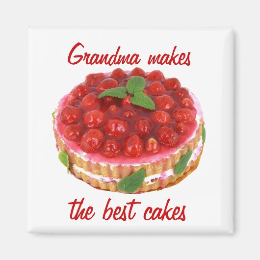 Aimant gâteau (Devant)