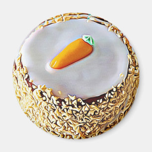 Aimant Gâteau à la carotte jour vacances nationales du
