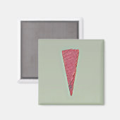 Aimant Gâteau à la crème glacée (Recto/Verso)