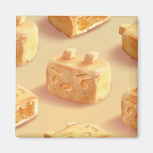 Aimant Gâteau à l'ananas (Devant)