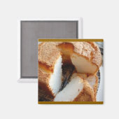 Aimant Gâteau alimentaire Angel fait maison (Recto/Verso)