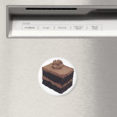 Aimant Gâteau au chocolat (In Situ (Lave-vaisselle))