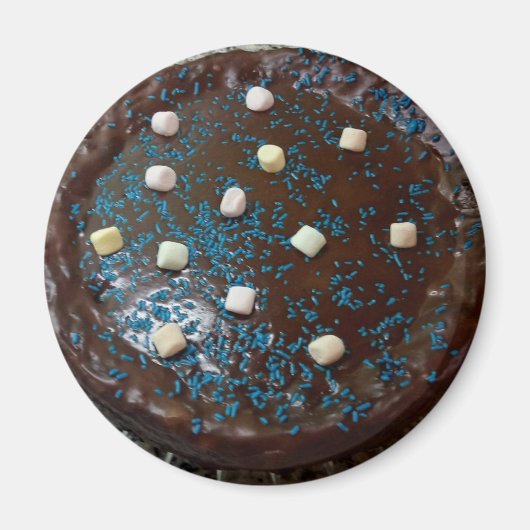 Aimant Gâteau au chocolat (Devant)