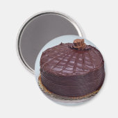 Aimant Gâteau au chocolat (Recto/Verso)