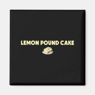 Aimant Gâteau au citron drôle