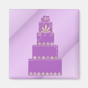 Aimant Gâteau de designer