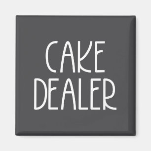 Aimant Gâteau de femmes Er - Citation drôle de boulanger