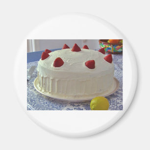 Aimant Gâteau de fraise