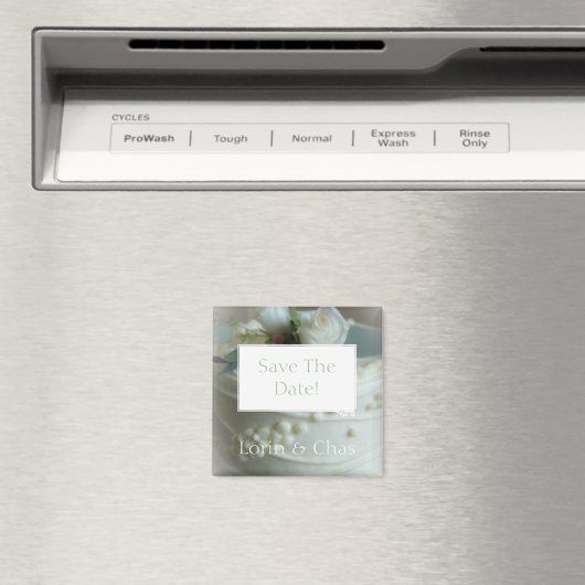 Aimant Gâteau mariage (In Situ (Lave-vaisselle))