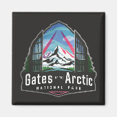Aimant Gates of the Arctic National Park Alaska (Devant)