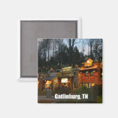 Aimant Gatlinburg, Tennessee (Recto/Verso)