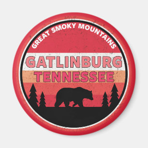 Aimant Gatlinburg Tennessee Smoky Mountains