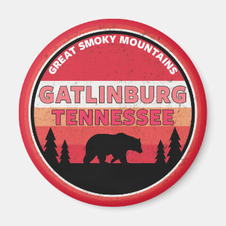 Aimant Gatlinburg Tennessee Smoky Mountains