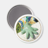 Aimant Gaudi Lizard Carreaux à main (Recto/Verso)