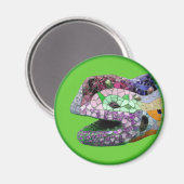 Aimant Gaudi Lizard Head Mosaques (Recto/Verso)