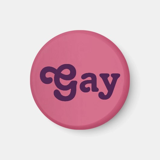 Aimant Gay (Devant)