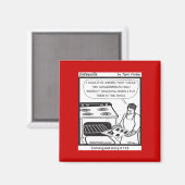 Aimant Gay pain d'épices Hommes (Recto/Verso)