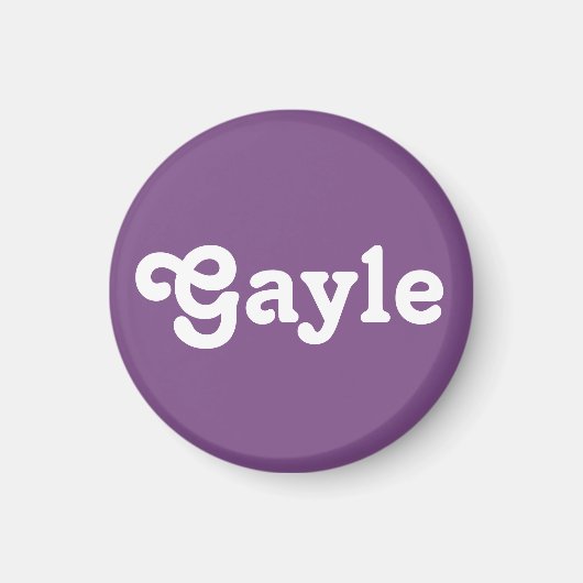 Aimant Gayle magnétique (Devant)