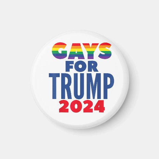 Aimant Gays Pour L'Élection De Trump En 2024 (Devant)