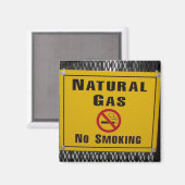 Aimant Gaz naturel (Recto/Verso)